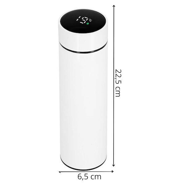 Kubek termiczny 500 ml z LED i nadrukiem UV Pusheen z personalizacją