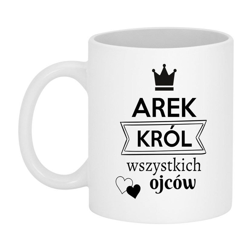 Kubek na Dzień Ojca Król wszystkich ojców z nadrukiem ze zdjęciem