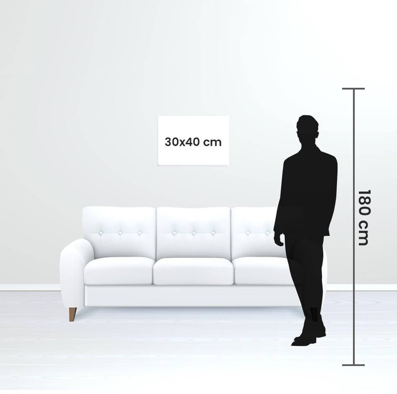 Prawdziwe życie jest podróżą - obraz do salonu 30x40 prezent dla podróżnika