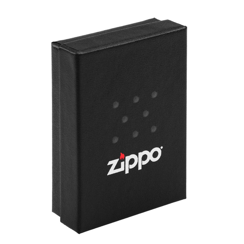Zapalniczka Zippo 205 Satin Chrome Windproof z grawerem diamentem