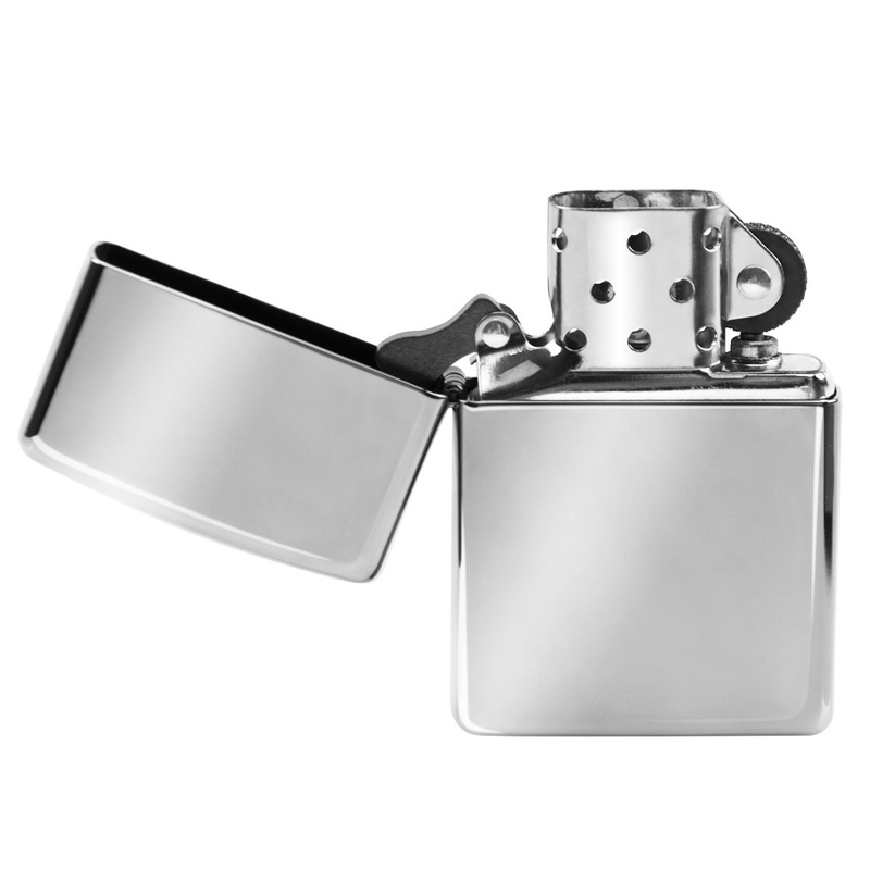 Zapalniczka Zippo 250 High Polish Chrome z grawerem i etui